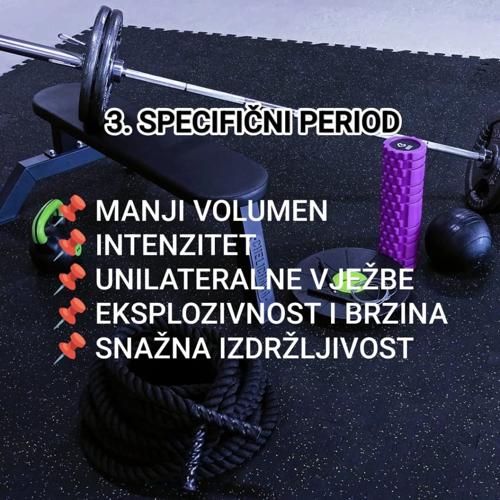 Snaga, izdržljivost, trening, trčanje, biciklizam, specifični period