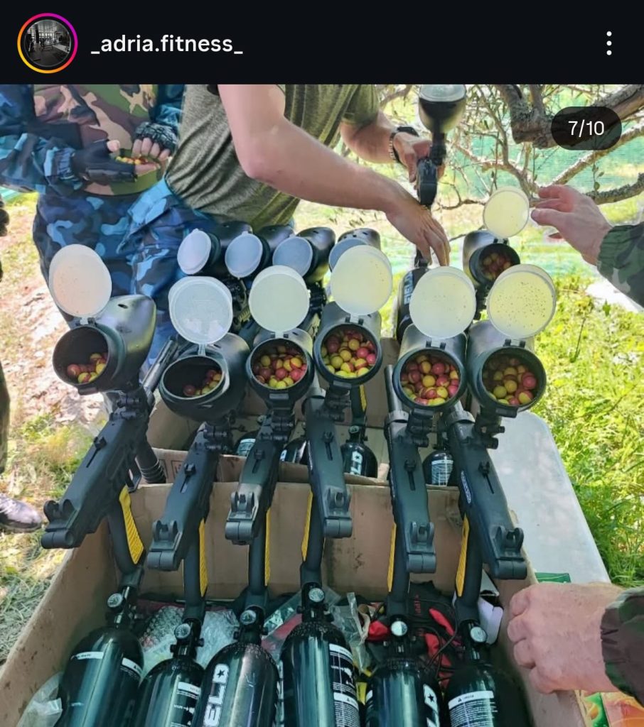 Paintball, adria fitness, korčula, vela luka